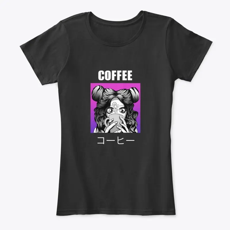 Coffee Manga Girl